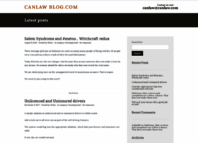 Canlaw-blog.com