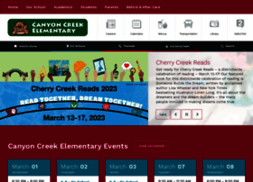 Canyoncreek.cherrycreekschools.org