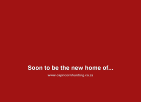 capricornhunting.co.za