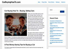 Carbuyinghowto.com