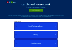 cardboardhouse.co.uk