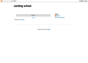 Carding-school.blogspot.com