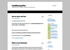 Cardsharingplus.wordpress.com
