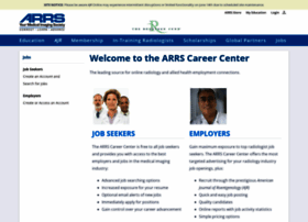 Careercenter.arrs.org