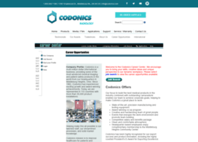 Careercenter.codonics.com
