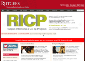 Careerservices.rutgers.edu