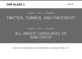 Carglass1.wordpress.com