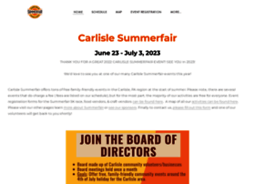 carlislesummerfair.org