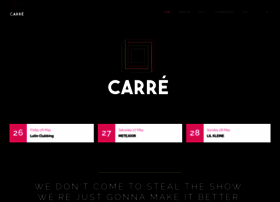 carre.be