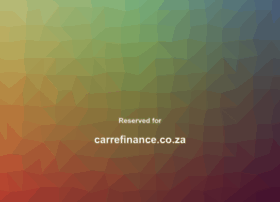 carrefinance.co.za