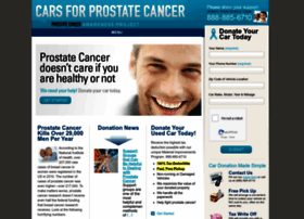 carsforprostatecancer.org