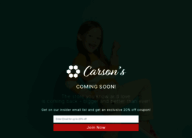 carsons.com