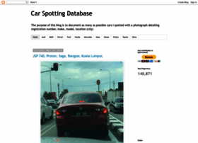 Carspottingdatabase.blogspot.com