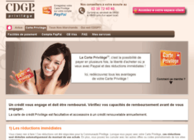 carteprivilege.cdgp.fr