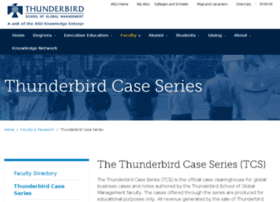 Caseseries.thunderbird.edu