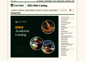 Catalog.calpoly.edu