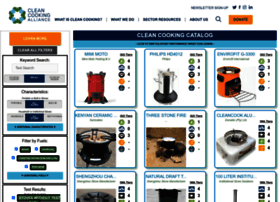 Catalog.cleancookstoves.org