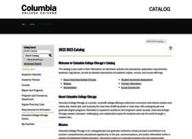Catalog.colum.edu