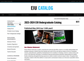 Catalog.eiu.edu