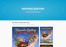 Catalog.keepsakequilting.com