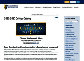 Catalog.pstcc.edu