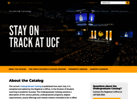 Catalog.ucf.edu