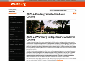 Catalog.wartburg.edu