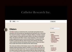 Catheterresearch.wordpress.com