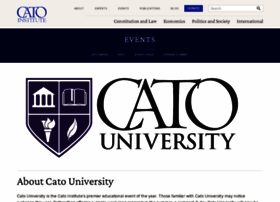 Cato-university.org