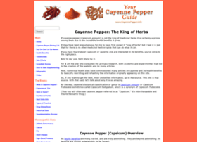 cayennepepper.info