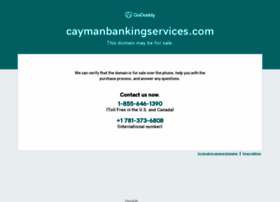 caymanbankingservices.com