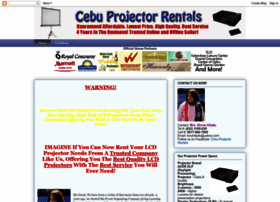 Cebuprojectorrental.blogspot.com