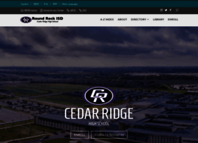 Cedarridge.roundrockisd.org