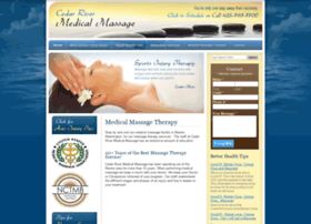 Cedarrivermedicalmassage.com