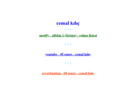 cemalkilic.com
