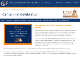 Centennial.utep.edu