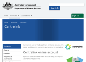 centerlink.gov.au