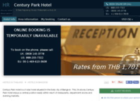 century-park-bangkok.hotel-rez.com