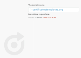 certificatestemplates.org