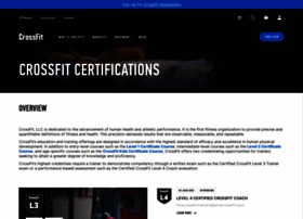 Certifications.crossfit.com