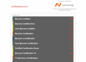 Certified4sure.com
