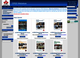Cfeswebstore.canadianfitness.net