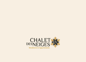 chaletdesneiges.com