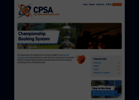 Championships.cpsa.co.uk