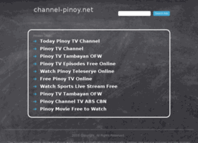 channel-pinoy.net