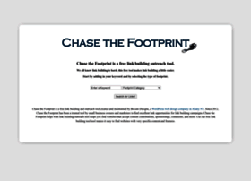 chasethefootprint.com