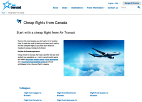 Cheap-flights.airtransat.ca