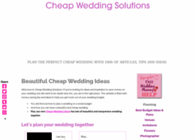 cheap-wedding-solutions.com