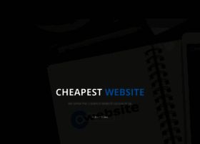 cheapestwebsite.co.za