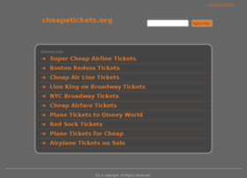 cheapetickets.org